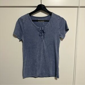 Hollister Lace-Up T-Shirt